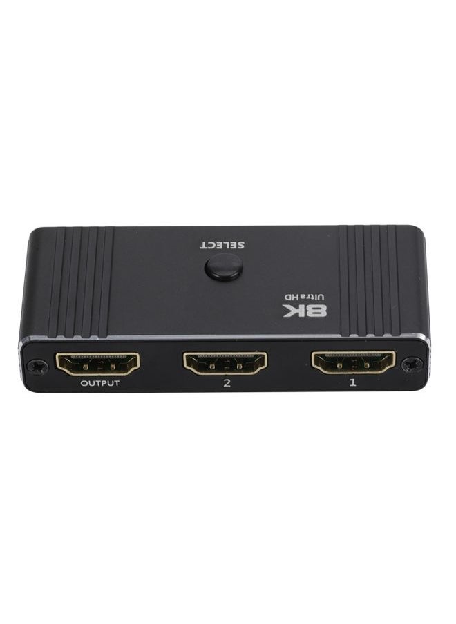 BURAQ OZ 8K 60Hz 2 in 1 Out HD Automatic Two Way Switcher with Remote Control  - Image 2