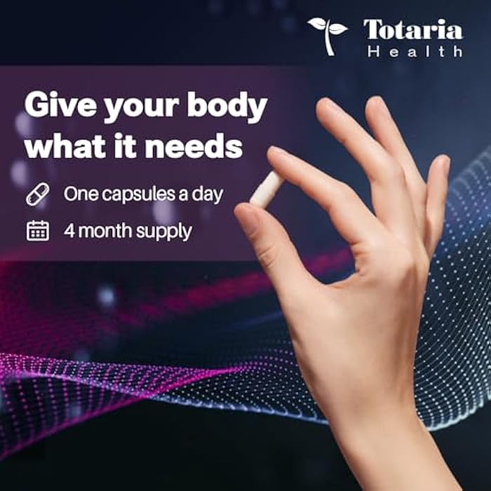 Totaria Magnesium Complex 700mg 12 in 1 Magnesium Supplement with Glycinate Citrate Malate Oxide Taurate Aspartate Orotate Magnesium Relaxation,Muscle,Heart Support, Vegan 120 Capsules - Image 5