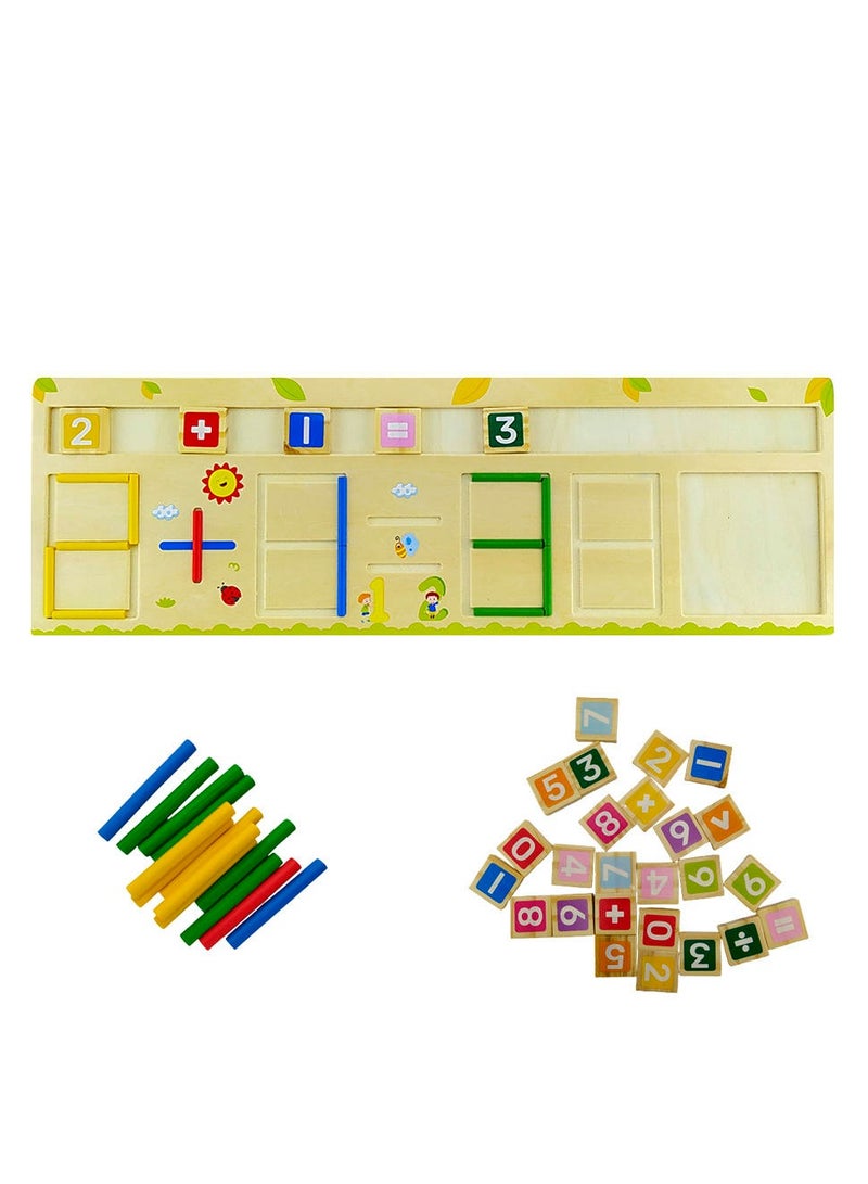 WOOD DIDACTIC GAME (MATHEMATICS) - Image 2