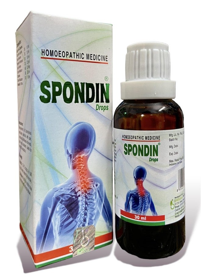 KRIG'S Spondin Drops Bhargava 30Ml - Pain_Relief - Set Of 1 Bottle - Image 1