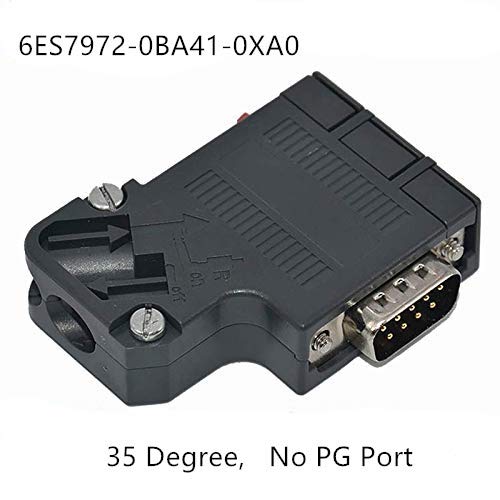 Washinglee Profibus DP Bus Connector for Siemens 6ES7972-0BA41-0XA0 Replacement, 35 Degree, Without Programming Port, Black. - Image 4