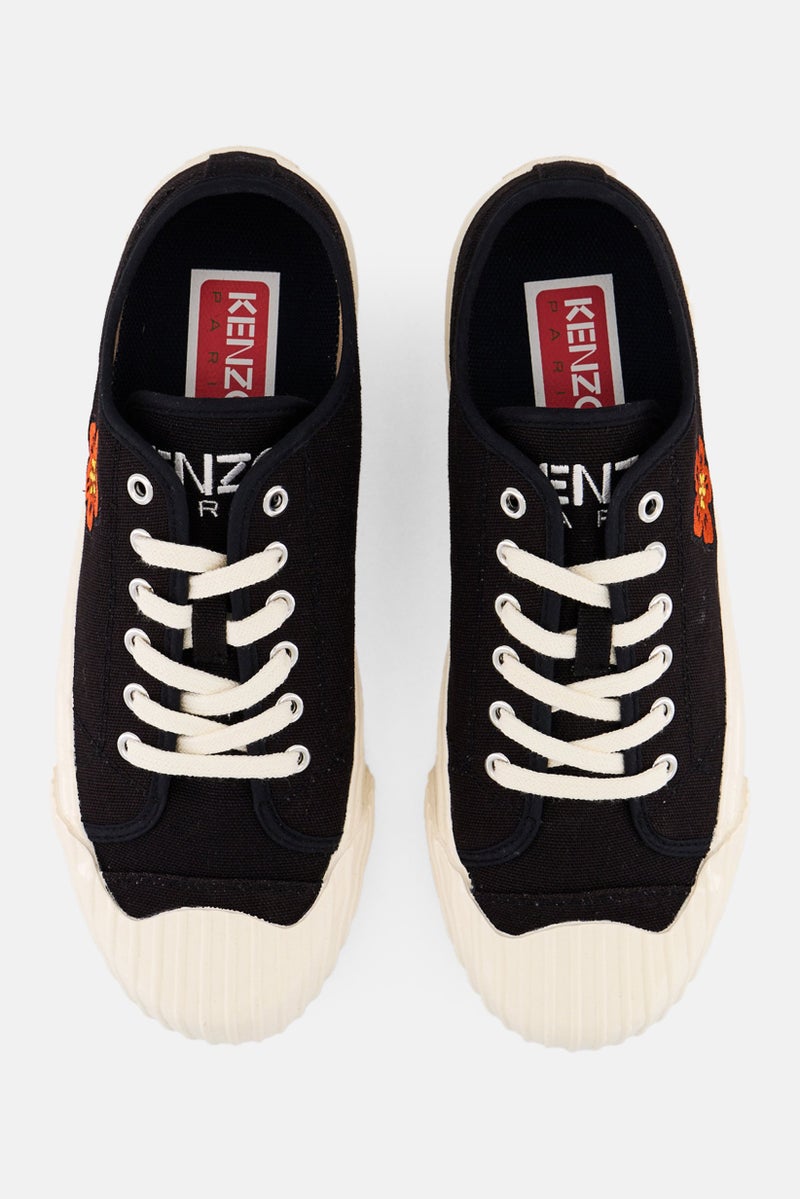 Kenzo Men Lace Up Casual Shoes, Black - Image 3