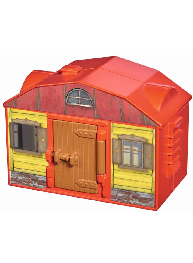 Ruihua Line Masha And The Bear-Mini Cottage Series Children's House Furniture Play House Toy Set-Color:Mini Cabin (Bear) 01039-2 - Image 3