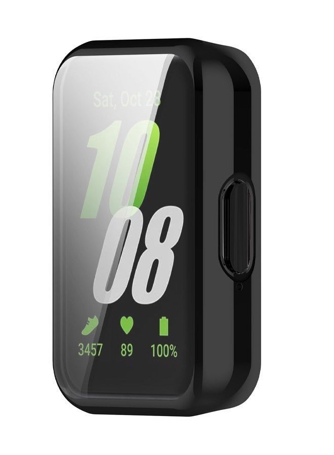 Nova future Case for Samsung Galaxy Fit 3 Screen Protector TPU Full Coverage Protective Cover (Black) - Image 4