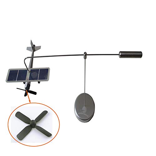 CHANCS RC Propellers 4-Blades (50x50mm, 0.7 mm Diameter) 4-Vane Multi-Rotor for Aircraft Toy, Solar Airplane Kit 2PC - Image 5