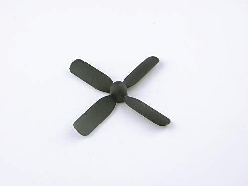 CHANCS RC Propellers 4-Blades (50x50mm, 0.7 mm Diameter) 4-Vane Multi-Rotor for Aircraft Toy, Solar Airplane Kit 2PC - Image 3