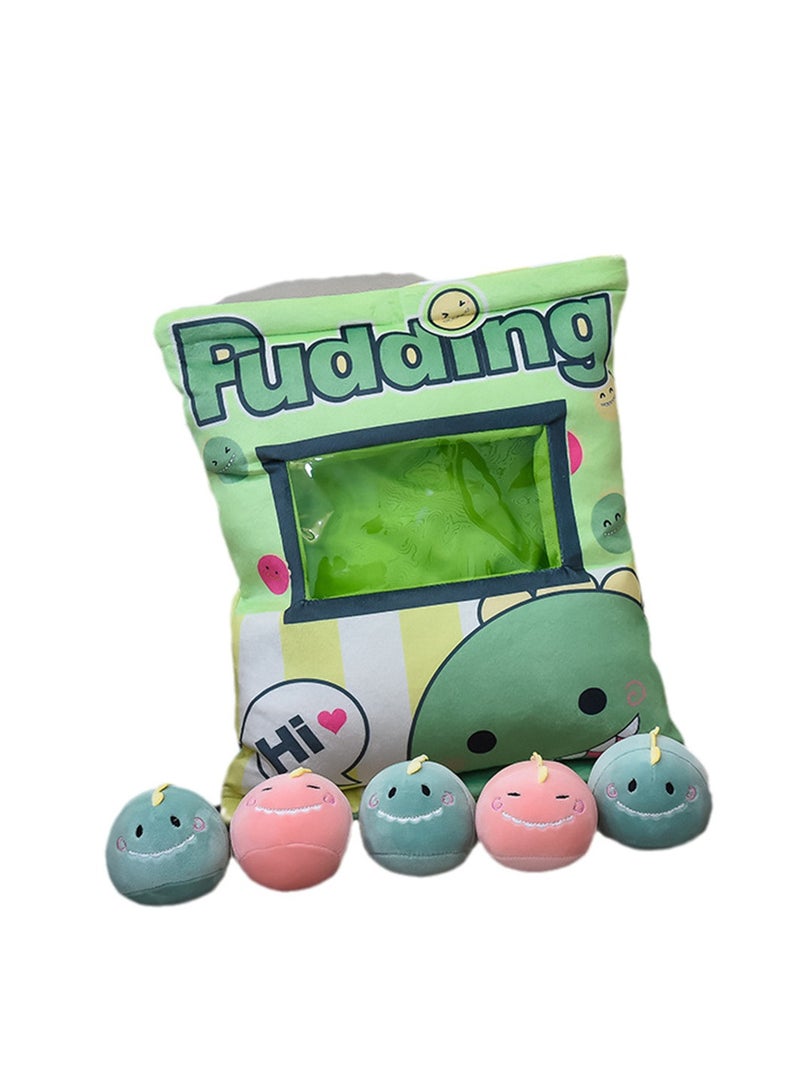 Creative bagged round toys cute cartoon dolls a big bag of creative plush toys  - Image 1