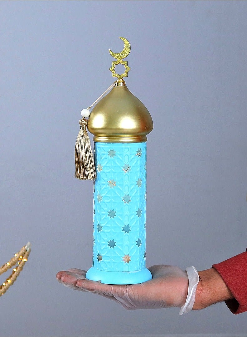 الهدايا مول  فانوس رمضان بإضاءة فاخر – 9×33 سم - Image 1