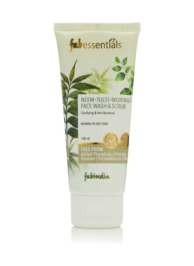 Fabindia - Fabessentials Face Scrub Neem Tulsi Moringa - Image 1