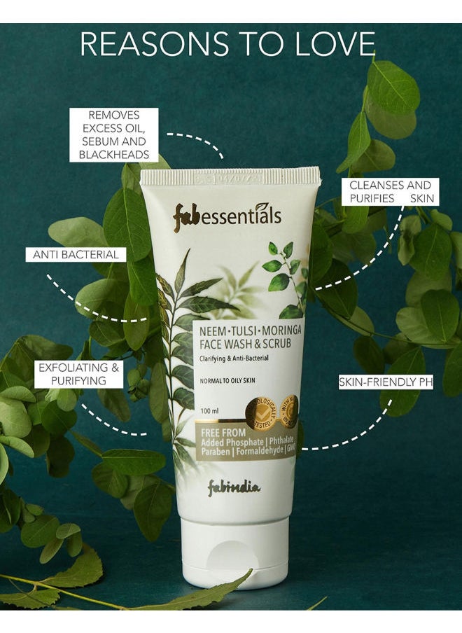 Fabindia - Fabessentials Face Scrub Neem Tulsi Moringa - Image 1