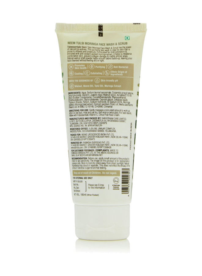 Fabindia - Fabessentials Face Scrub Neem Tulsi Moringa - Image 1