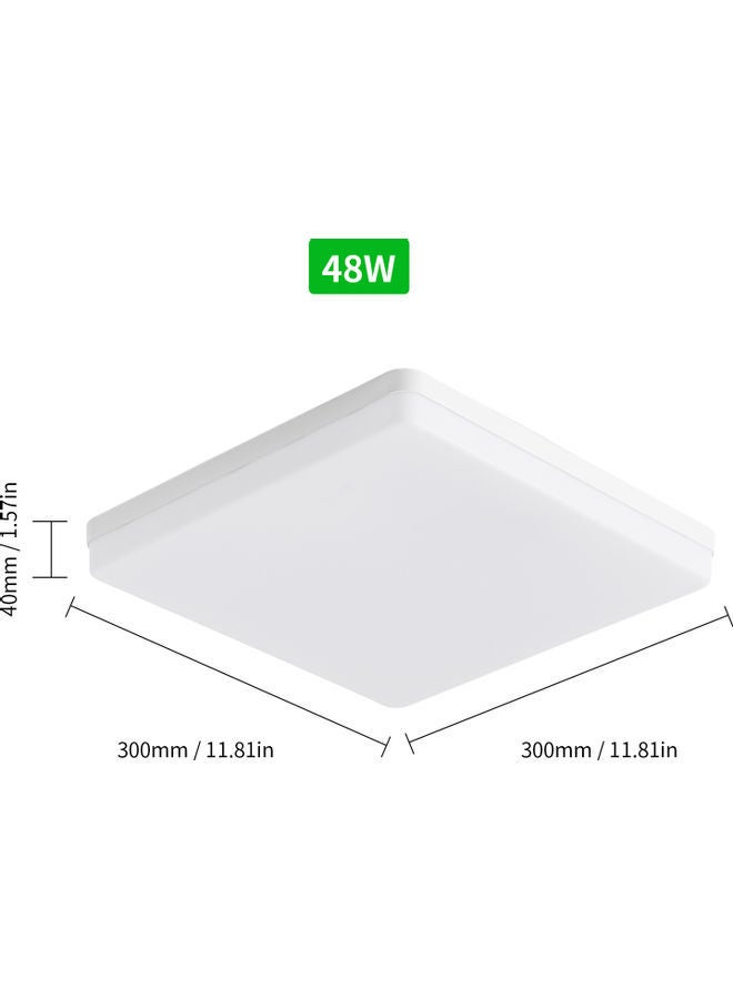 NIBEMINENT LED Ceiling Light Yellow  - Image 3
