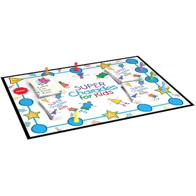 Pressman Super Charades for Kids Board Game  The No Reading Required Family Game - Image 2