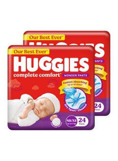 Complete Comfort Wonder Pants | Pant Style Baby Diapers New Born / Xs Size, 48 Count | India'S Fastest Absorbing Diaper, Patented Dry Xpert Channel, Ideal For 0-5 Kgs - pzsku/ZD46C10C20E4F86ACBDE8Z/45/_/1727695004/1aa816cf-1c1f-4a29-b3e2-0fa2d75d0fd5