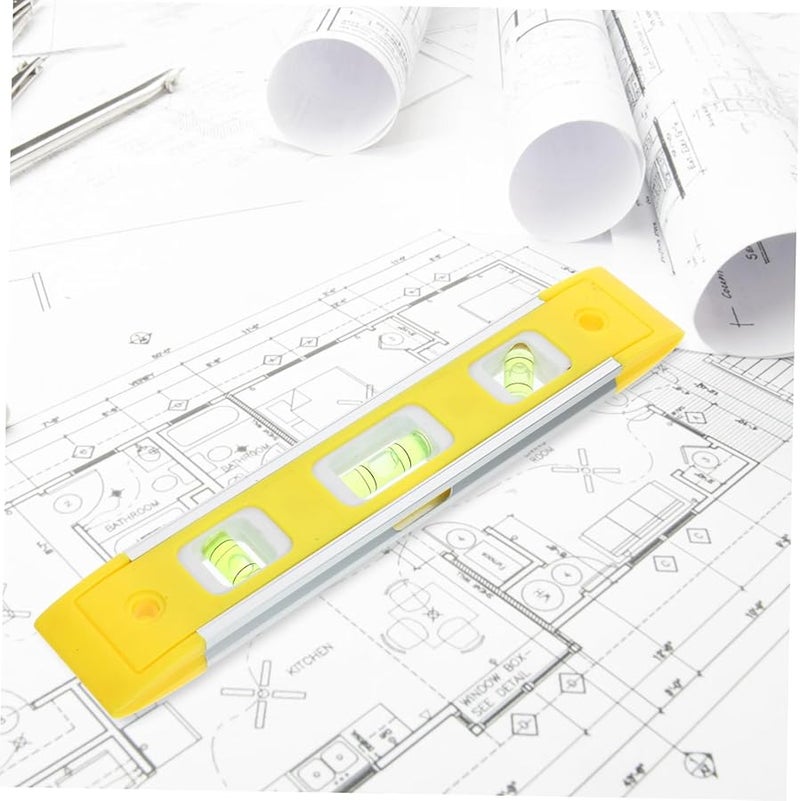 Spirit Level Ruler 12 Inch Aluminum with Viewing Slot for Easy Reading and Accurate Leveling - Image 3
