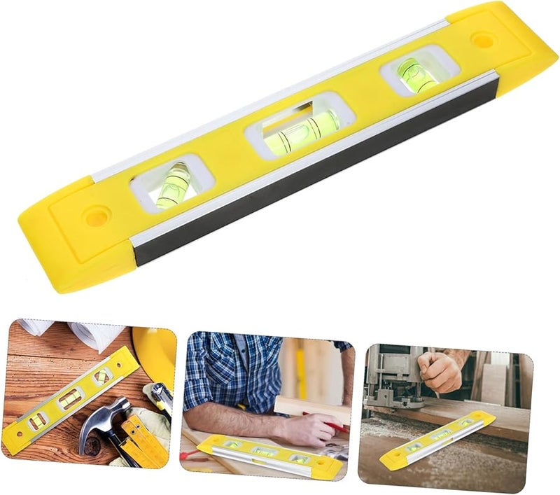Spirit Level Ruler 12 Inch Aluminum with Viewing Slot for Easy Reading and Accurate Leveling - Image 5