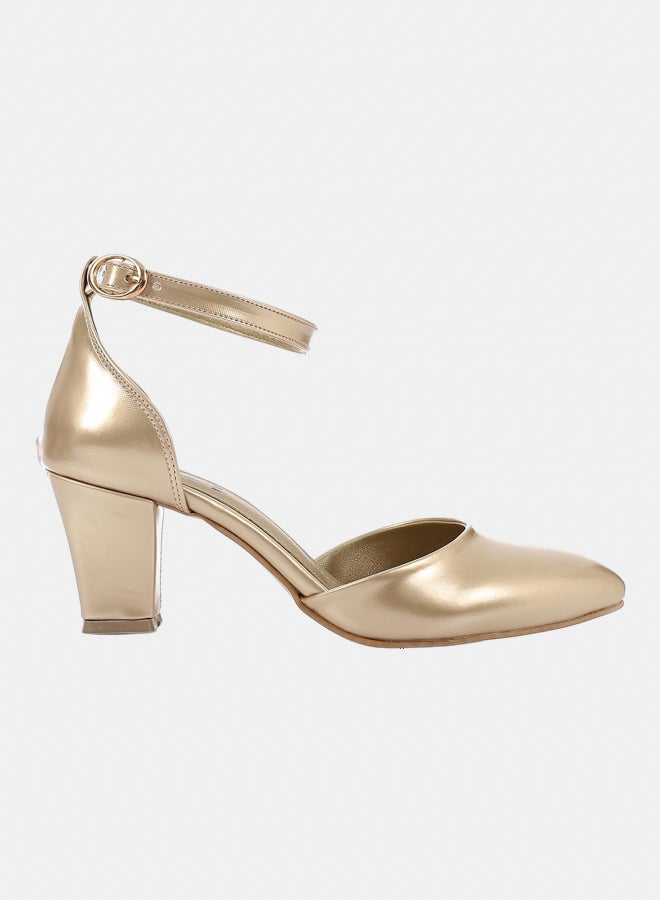 XO Style 5cm Lacquer Leather High Heel Shoes, Wedding Formal Shoes,Heeled Mules - Image 1