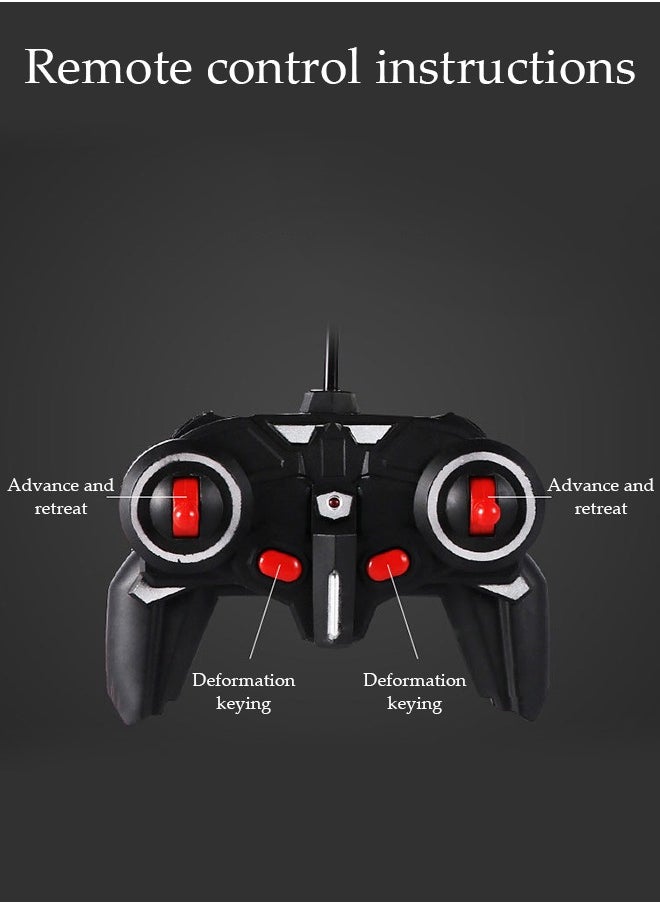 DUNISO 2-in-1 remote control car and conversion robot model kit wireless remote control toy car simulation driving car children's and adult toy car gifts  - Image 5