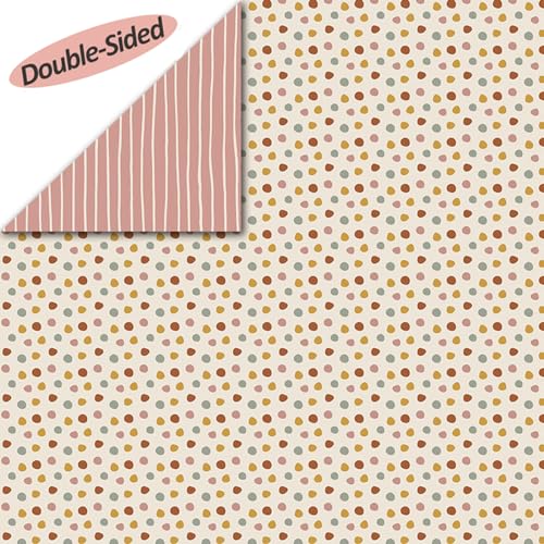 MIATTCLD 12x12 Scrapbook Paper Pads 24 Sheets Double-Sided Decorative Craft Paper, MIATTCLD Vintage Cardstock Papers Colored Patterned Papers Pack - Image 4