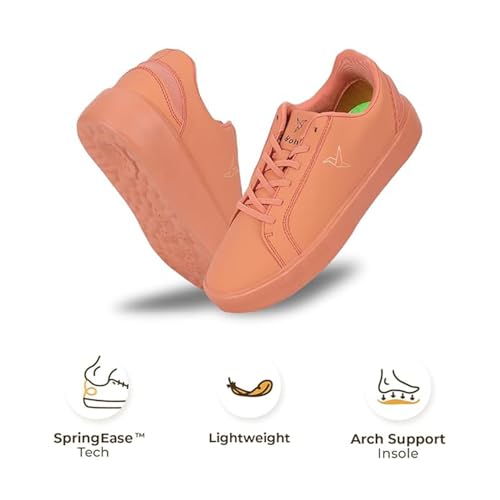 YOHO Blinc Hands Free Sneakers for Women | Truly Slip ons | Quick wear Elastic Laces - Image 2