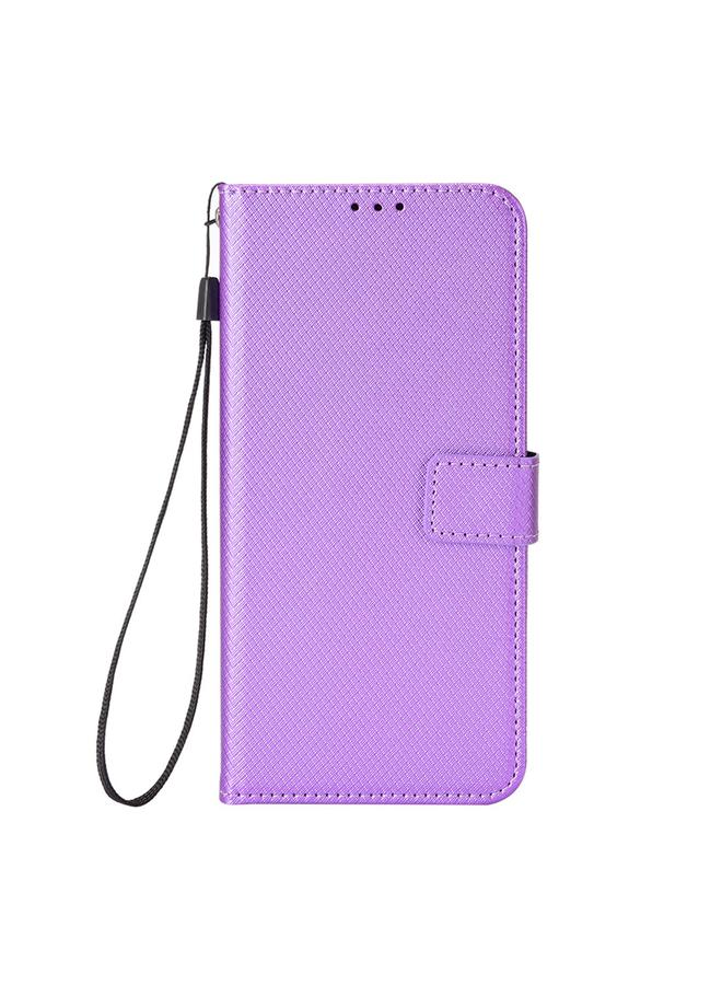 erorex Case For OPPO Reno5 A Diamond Texture Leather Phone Case - Image 2