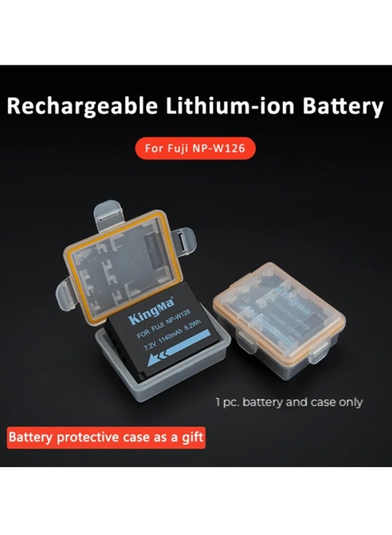 كينج ما KingMa NP-W126 Battery 7.2V 1140mAh For FUJIFILM NP-W126 Battery XT2 XT10 XT20 XT30 XT100 XH1 X100F XA2 - Image 4