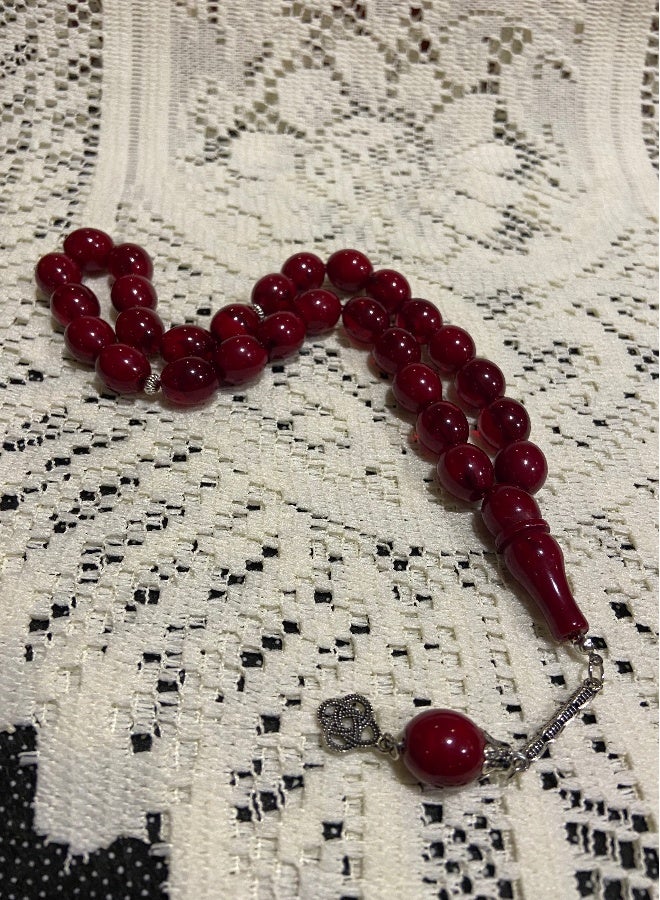 Faturan Prayer Beads For Men 28 Beads Size 13.5mm x 15.5mm - Image 5
