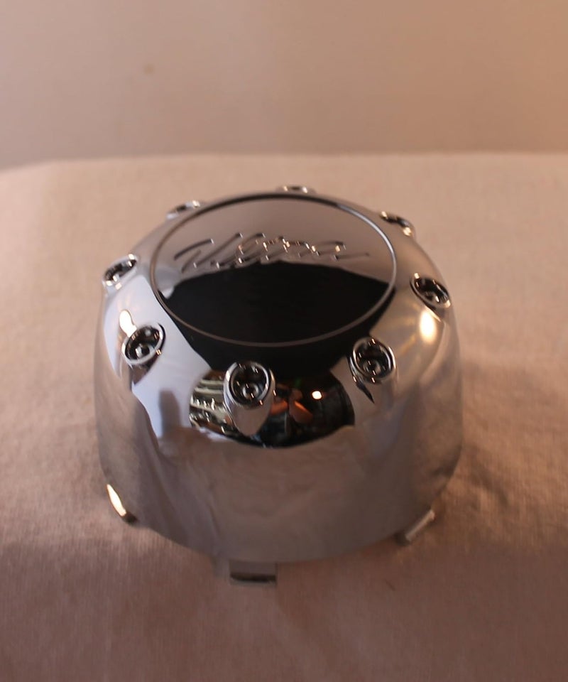 Ultra Pro Ultra Motorsports Chrome Custom Wheel Center Cap Set of 1 PN: 89-9184 - Image 1