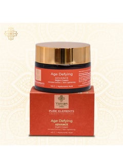 Pure Elements Age Defying Advance Night Cream With Vit C & Hyluronic Acid -50 Gm  - Image 3