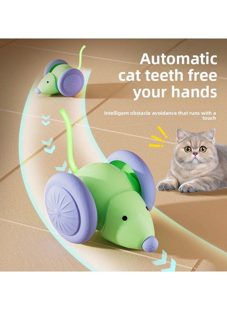 جلوسكي يجب أن يكون! اللمسة الذكية - ماوس كهربائي محاكاة حساس - لعبة قطة تفاعلية وترفيهية ذاتية رقم - Image 1