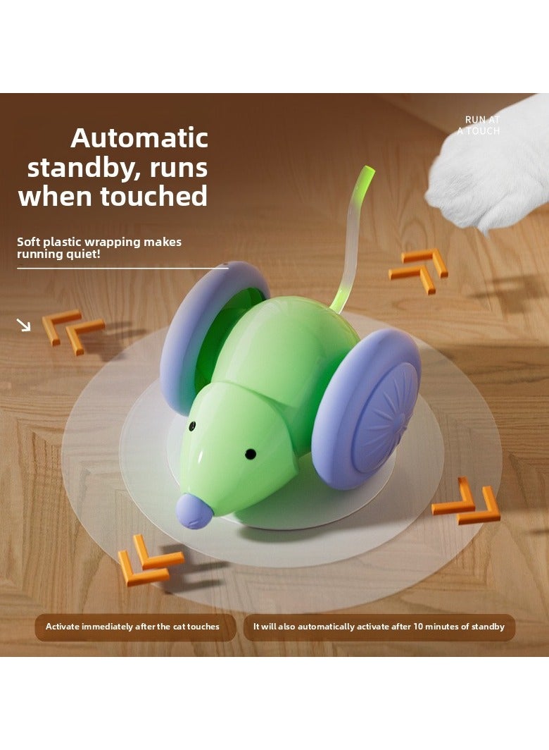 جلوسكي يجب أن يكون! اللمسة الذكية - ماوس كهربائي محاكاة حساس - لعبة قطة تفاعلية وترفيهية ذاتية رقم - Image 3