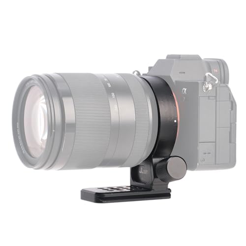 Hersmay 61mm Metal Tripod Mount Ring Lens Collar for Sony FE 24-240 mm f/3.5-6.3 OSS Lens, 24-105 mm f/4 G OSS, 16-35 mm f/2.8 GM, 24-70 mm f/2.8 GM, 35 mm f/1.4 ZA, FE 28-70 mm F3.5-5 .6 OSS - Image 5