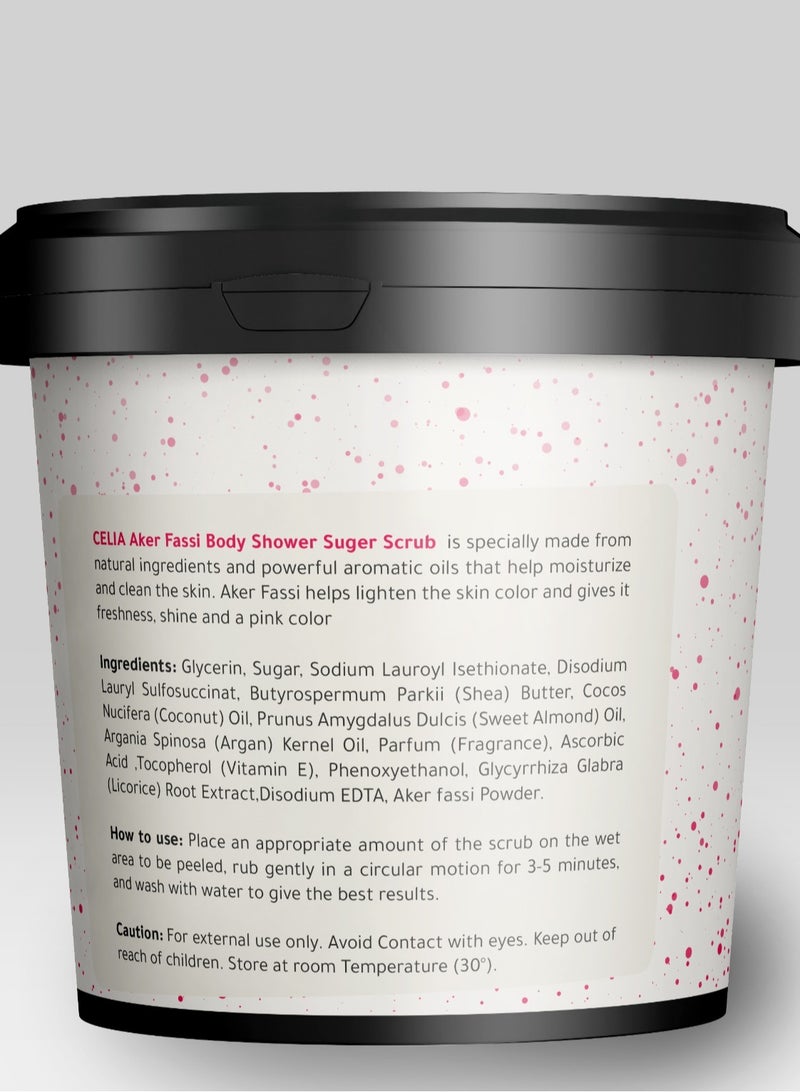 Celia FOAMING BODY SCRUB  SUGAR AKER FASSI - Image 3