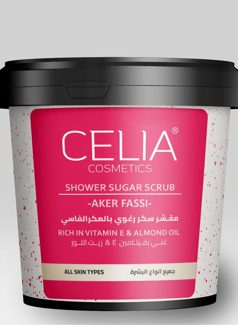 Celia FOAMING BODY SCRUB  SUGAR AKER FASSI - Image 1