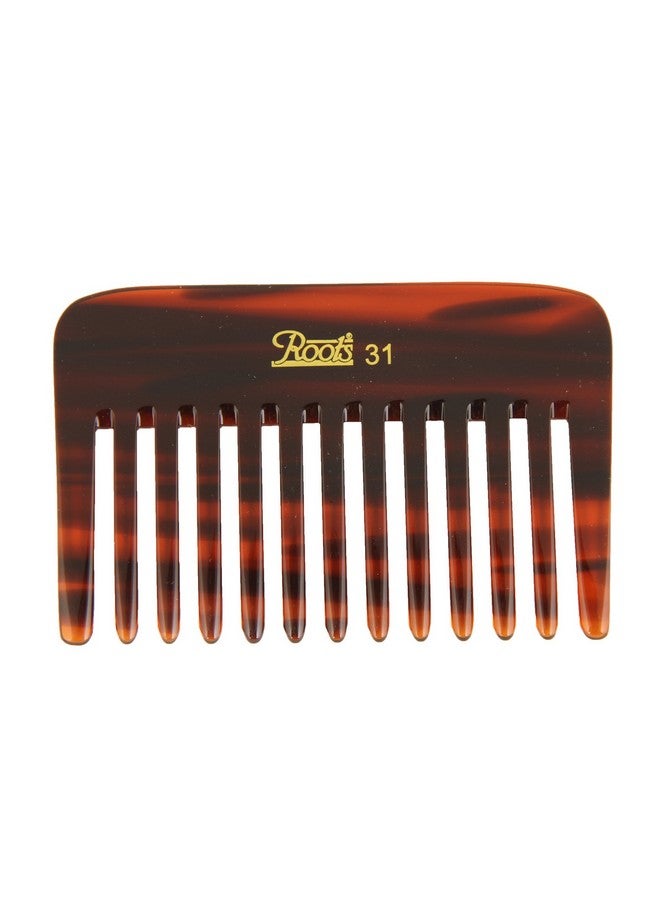 Roots Wide Teeth & Fine Teeth Combs combo with pouch - Pack of 4 - Image 3