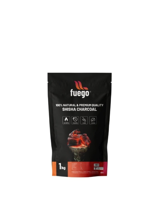Shisha Charcoal, Cut pieces - 1kg, Paraguay