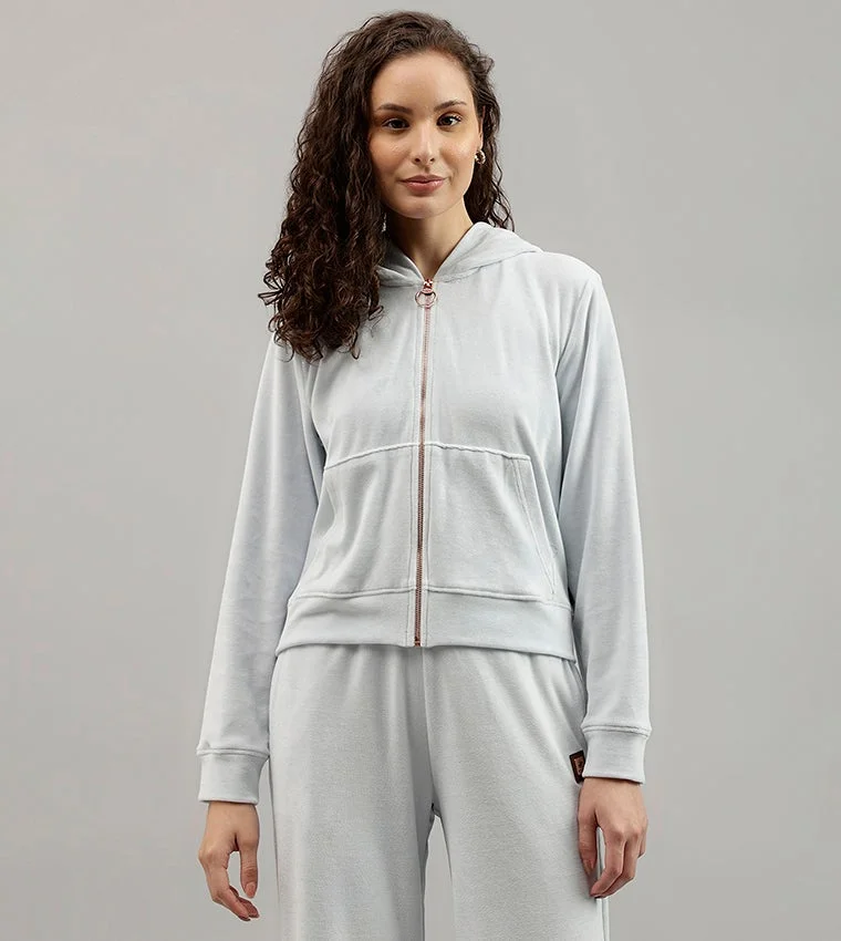 Beverly Hills Polo Club Zip-Through Hooded Jacket