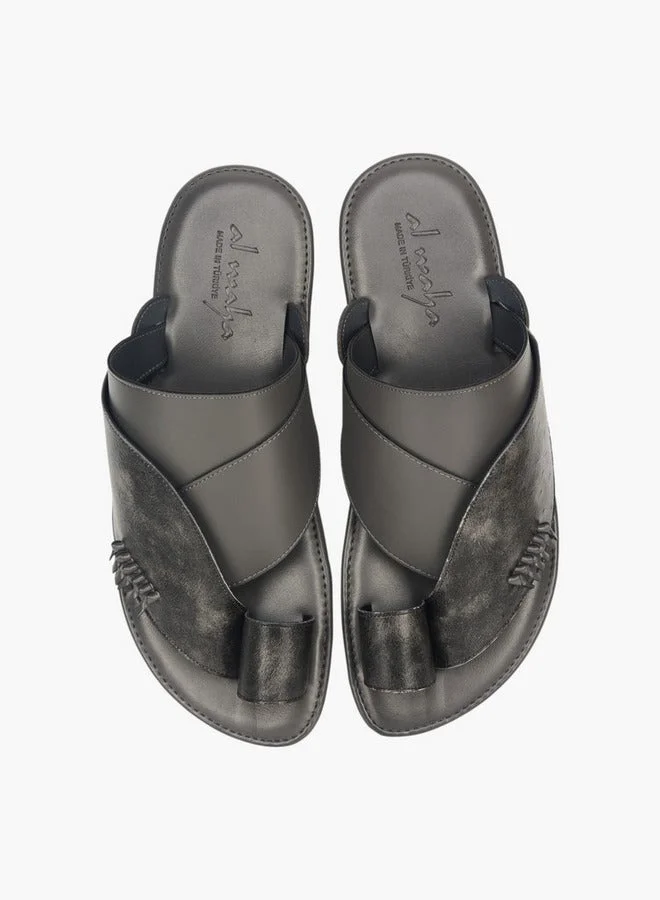 Al Waha Men's Arabic Sandals with Toe Loop - Ramadan Collection