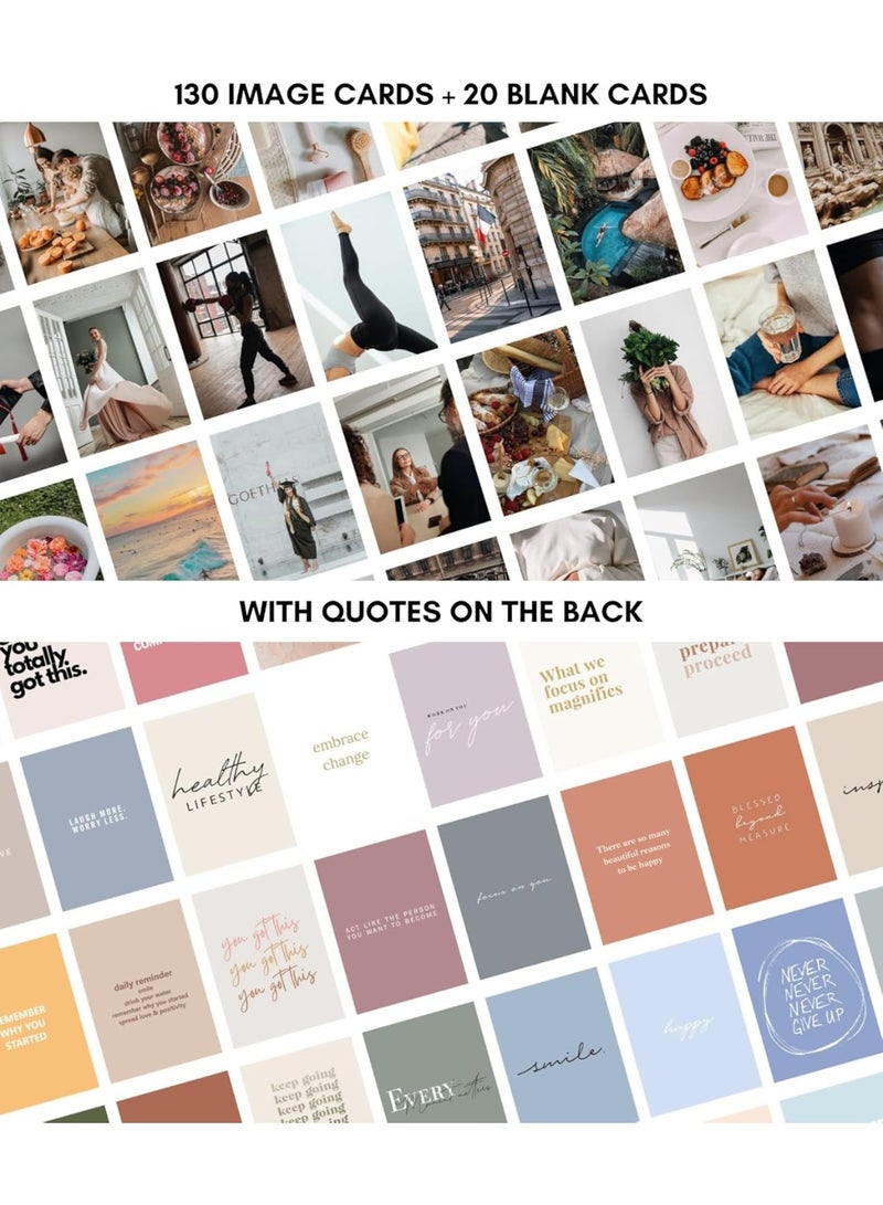 لامير مجموعة لوحة الرؤية من Lamare – مستلزمات لوحة الأحلام الفاخرة – مستلزمات كاملة للوحة الرؤية للنساء، مستلزمات لوحة المزاج وكتاب الكولاج لتجسيد الأحلام - Image 3