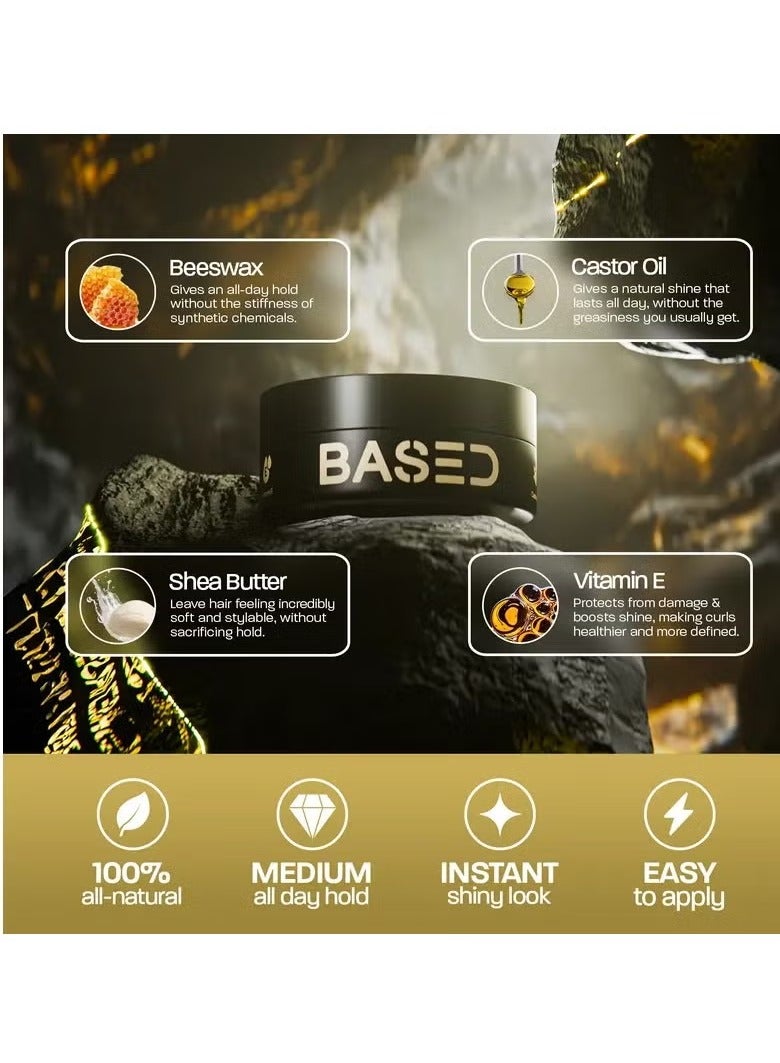 استنادا الي Base Bodyworks Fresh Scented Razing Plasticing Mud، متوسط اللمعان ، يستخدم لتصفيف الشعر ، تأثير غير لامع ، زيادة الملمس - Image 2