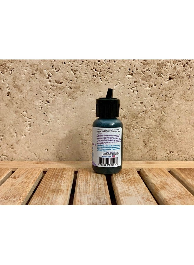 Diva Stuff Cystic Acne Spot Treatment Bottle For Moderate To Severe Acne Made With Activated Charcoal Fast Acting Formula Reduces Inflammation And Dries Out The Blemish Quickly By Diva Stuff - Image 2