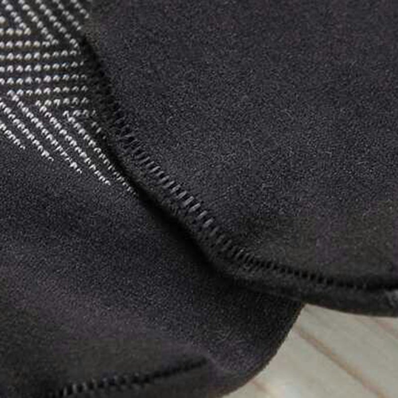 10 Pairs Spring and Autumn Short Silk Socks Ladies Bottom Massage Socks Silk Stockings for Women(Black) - Image 4