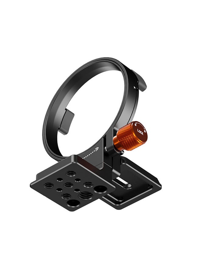VRIG - 65.9mm Rotatable Tripod Mount Ring Lens Collar Foot with Quick Release Plate 1/4in & 3/8in Threaded Holes Compatible with Sony A6000/A6100/A6300/A6400/A7SA7S2/A7S3/ZVE-1/ZVE-10/FX30/A7C/A7M - Image 1
