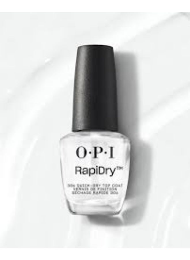 Opi Rapidry Quick Drying Top Coat 15ml - Image 4
