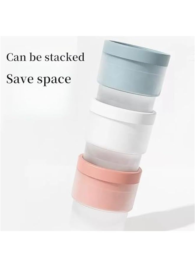 بيوينتي صينية مكعبات ثلج كبيرة 6 سم من كاتمافمفوكس، 3 عبوات من قوالب مكعبات الثلج الكروية مع سلة وملقط، ذوبان بطيء، قالب مكعبات ثلج دائري مانع للتسرب، سهل الملء، قالب مكعبات الثلج للكوكتيل والشاي والقهوة - Image 3