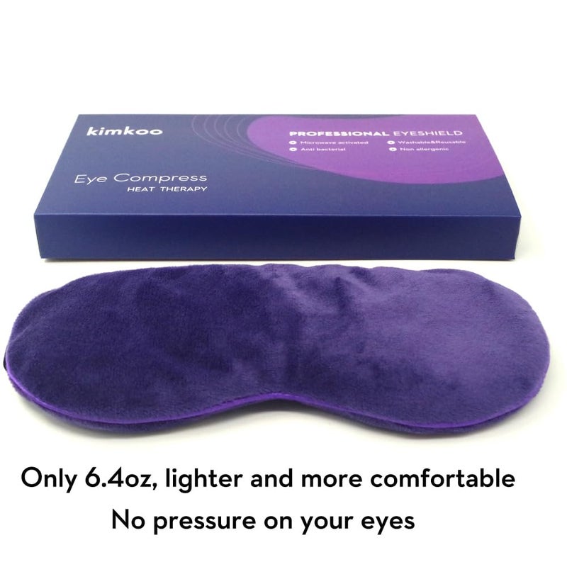 Kimkoo Moist Heat Eye Compress&Microwave Hot Eye Mask for Dry Eyesï¼ŒHeated Eye Mask Natural and Healthy Therapies - Image 5