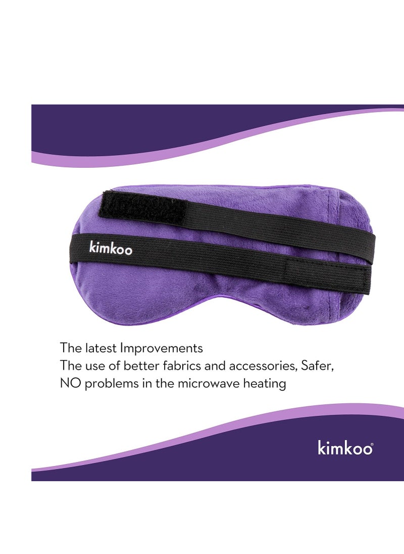 kimkoo Moist Heat Eye Compress&Microwave Hot Eye Mask for Dry Eyes，Heated Eye Mask Natural and Healthy Therapies  - Image 4
