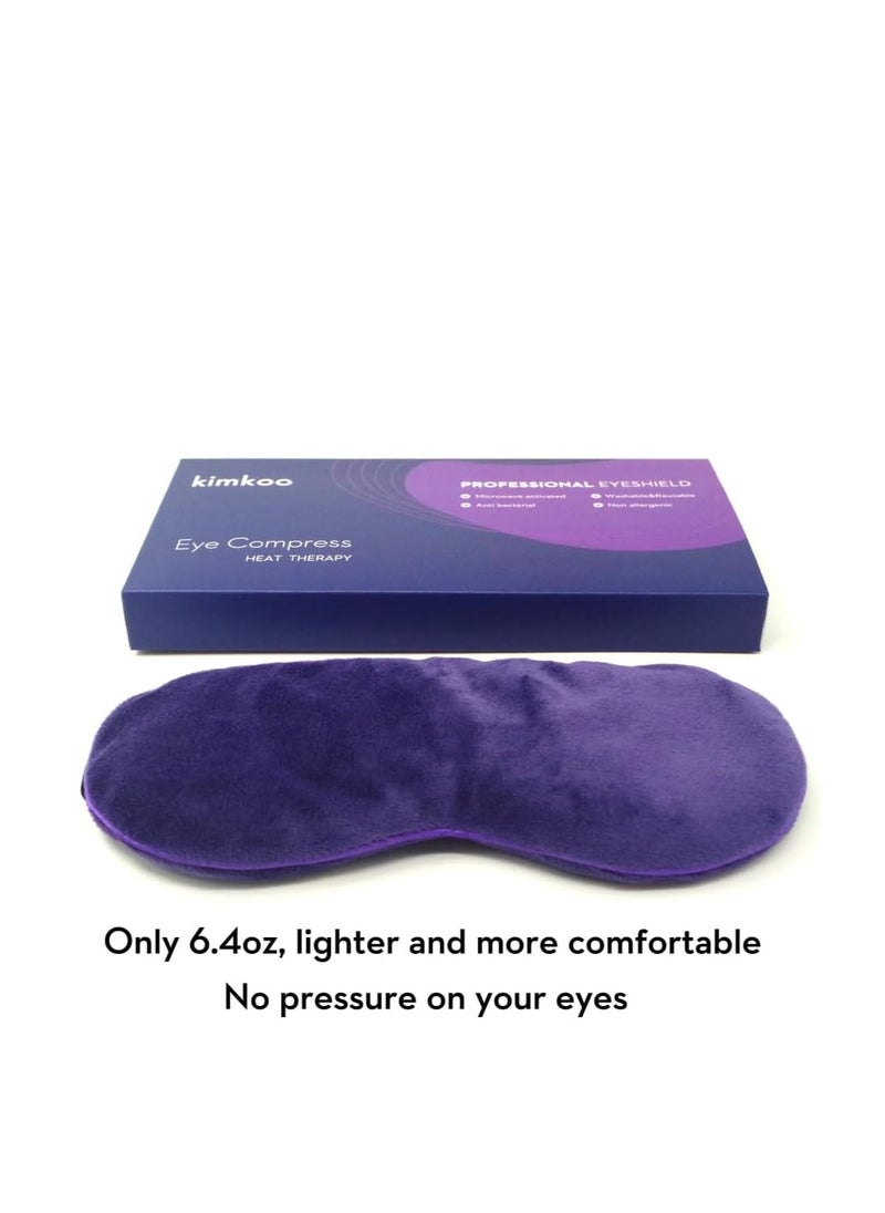 kimkoo Moist Heat Eye Compress&Microwave Hot Eye Mask for Dry Eyes，Heated Eye Mask Natural and Healthy Therapies  - Image 2