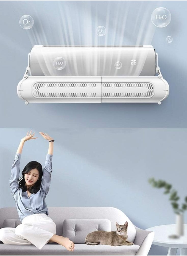 Generic Ac Deflector Air Conditioning Adjustable Anti Cold Baffle, Deflector, Manual Adjustment of Air Conditioning Wind Direction, Used in Living Room, Offices  - Image 5