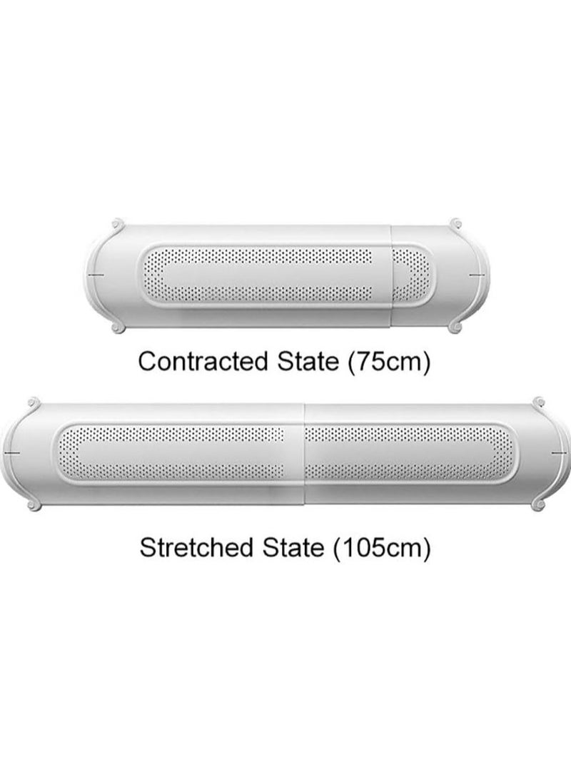 Generic Ac Deflector Air Conditioning Adjustable Anti Cold Baffle, Deflector, Manual Adjustment of Air Conditioning Wind Direction, Used in Living Room, Offices  - Image 4
